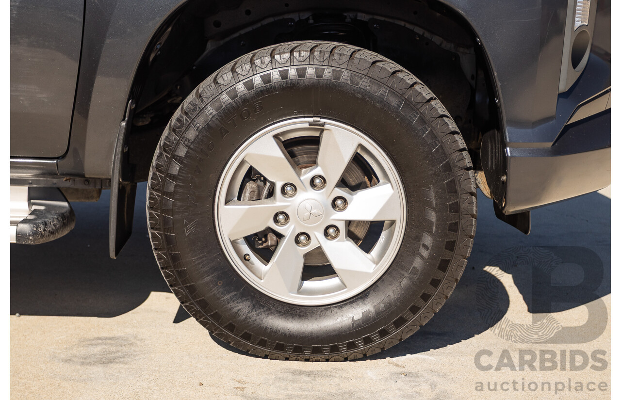 02/2022 Mitsubishi Triton GLX (4x4) MR MY22 Double Cab P/Up Graphite Grey Metallic Turbo Diesel 2.4L