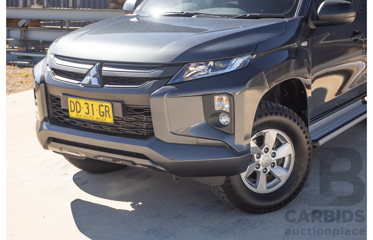 02/2022 Mitsubishi Triton GLX (4x4) MR MY22 Double Cab P/Up Graphite Grey Metallic Turbo Diesel 2.4L