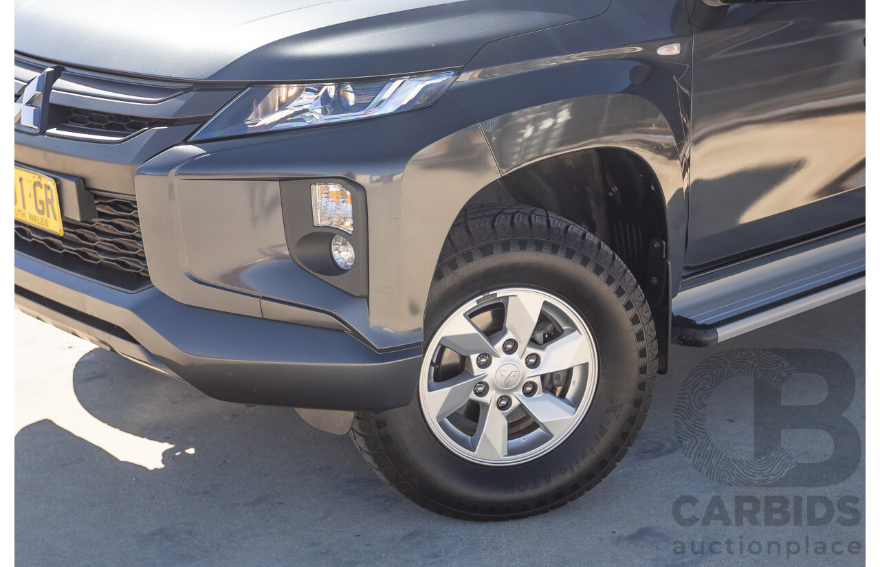 02/2022 Mitsubishi Triton GLX (4x4) MR MY22 Double Cab P/Up Graphite Grey Metallic Turbo Diesel 2.4L