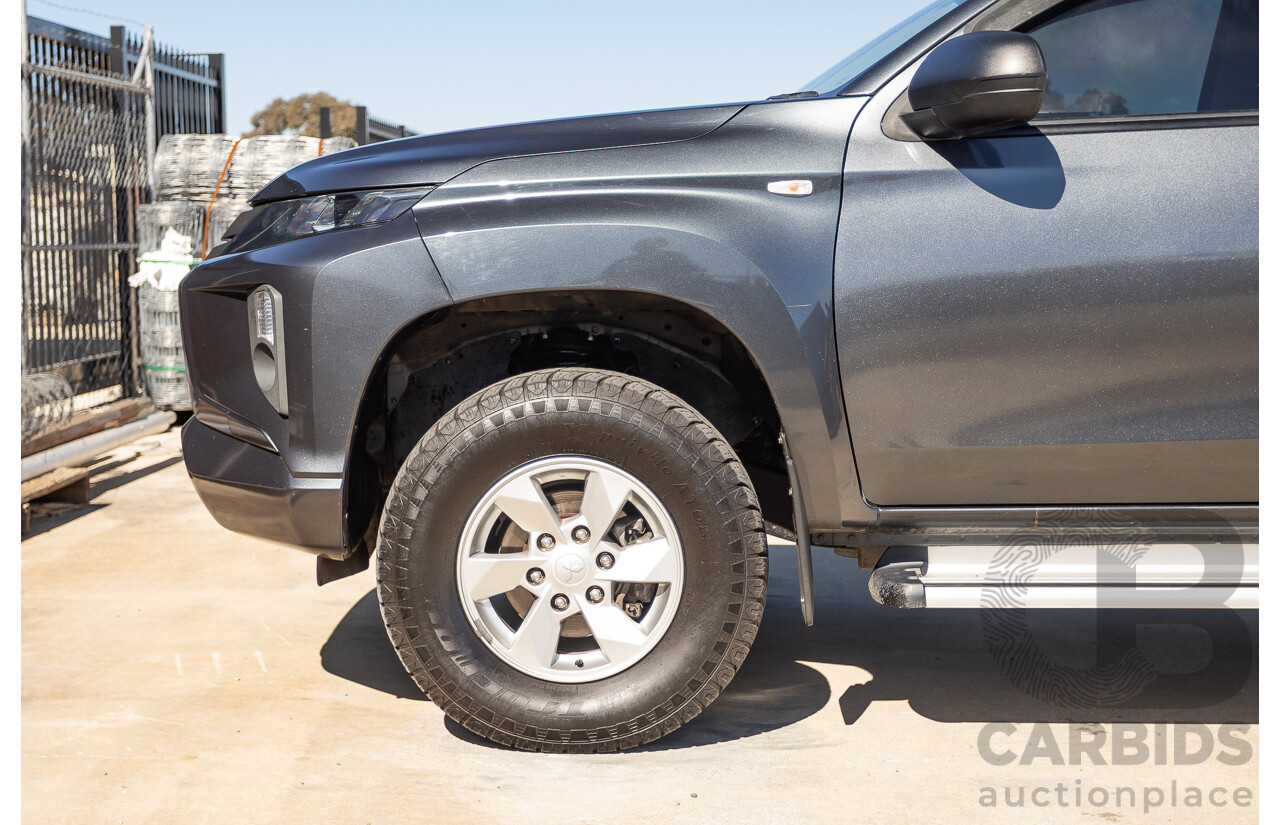 02/2022 Mitsubishi Triton GLX (4x4) MR MY22 Double Cab P/Up Graphite Grey Metallic Turbo Diesel 2.4L