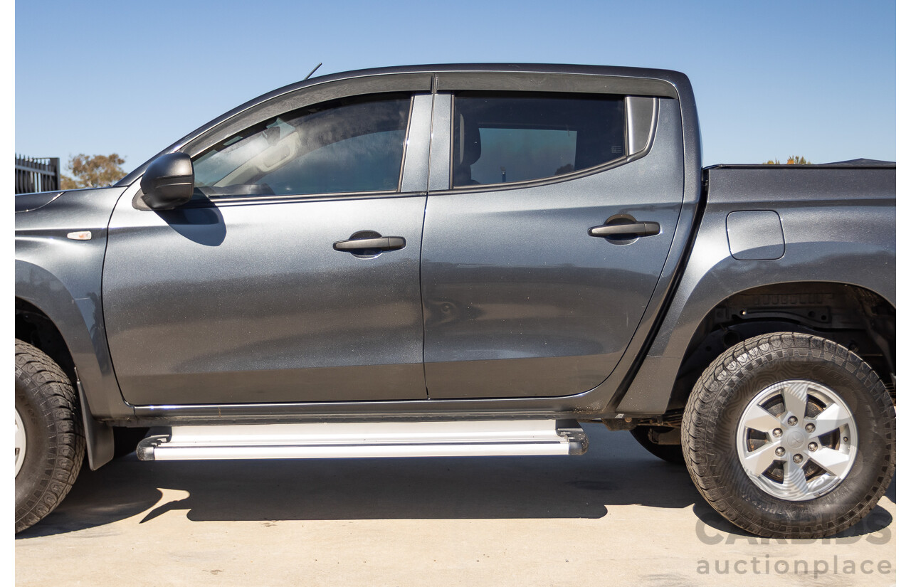 02/2022 Mitsubishi Triton GLX (4x4) MR MY22 Double Cab P/Up Graphite Grey Metallic Turbo Diesel 2.4L