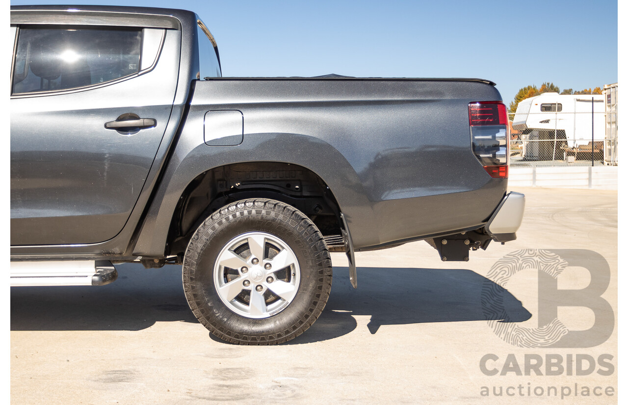 02/2022 Mitsubishi Triton GLX (4x4) MR MY22 Double Cab P/Up Graphite Grey Metallic Turbo Diesel 2.4L