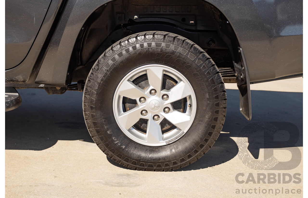 02/2022 Mitsubishi Triton GLX (4x4) MR MY22 Double Cab P/Up Graphite Grey Metallic Turbo Diesel 2.4L