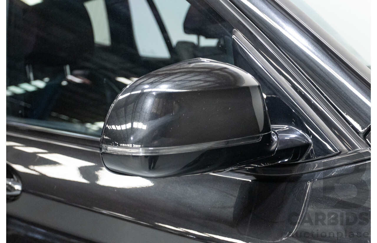 11/2018 BMW X3 xDrive20d M-Sport (4x4) G01 4d Wagon Black Sapphire Metallic Turbo Diesel 2.0L