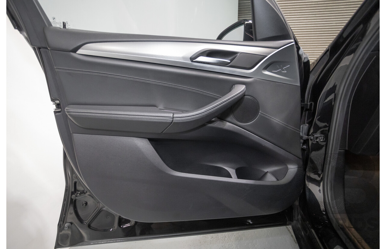 11/2018 BMW X3 xDrive20d M-Sport (4x4) G01 4d Wagon Black Sapphire Metallic Turbo Diesel 2.0L