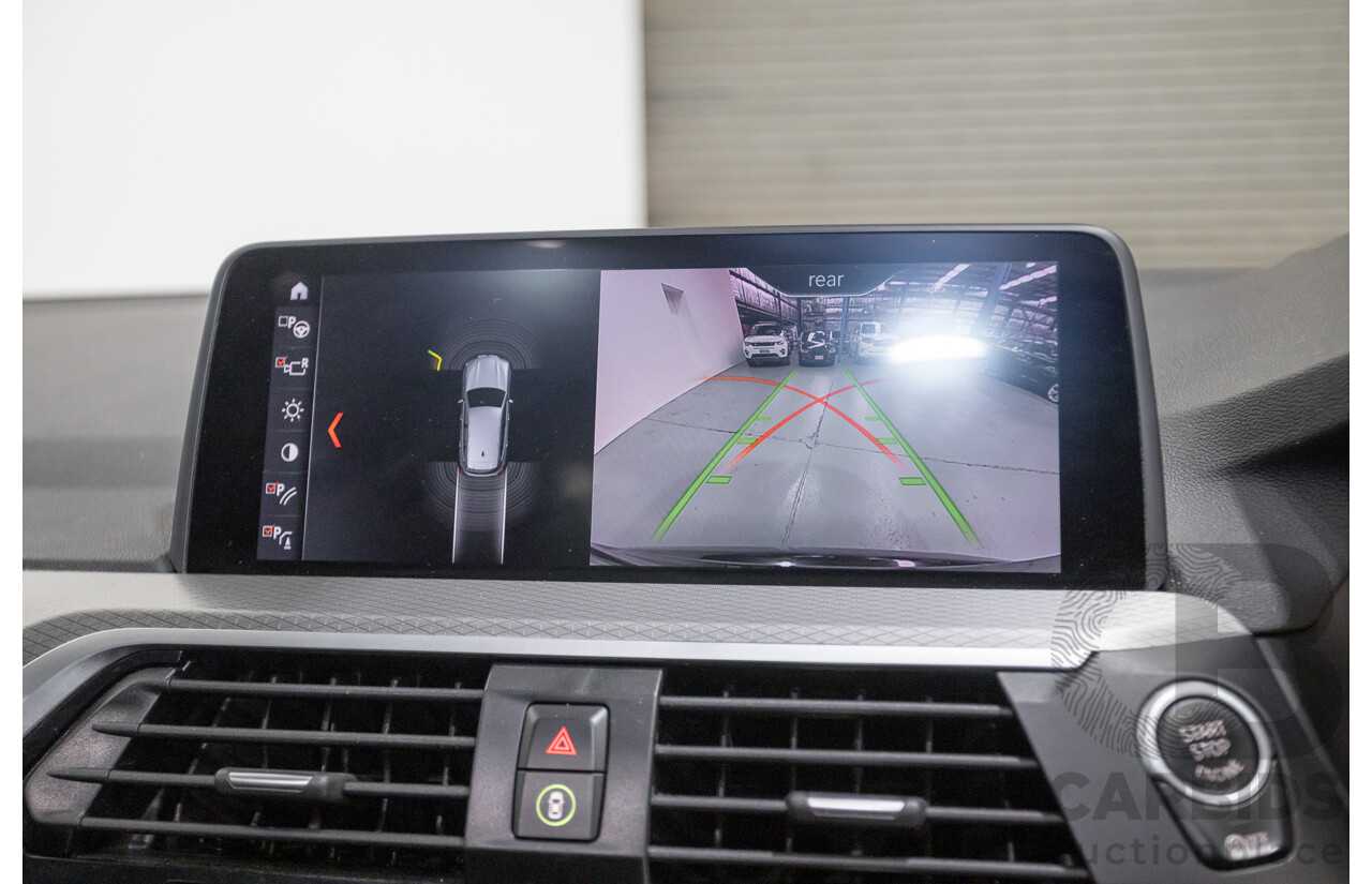 11/2018 BMW X3 xDrive20d M-Sport (4x4) G01 4d Wagon Black Sapphire Metallic Turbo Diesel 2.0L