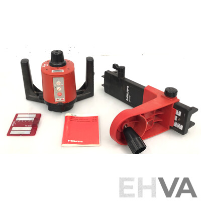 Hilti PR10 Rotary Laser Interior Laser with Hilti PA310 Mount & Carrying Case
