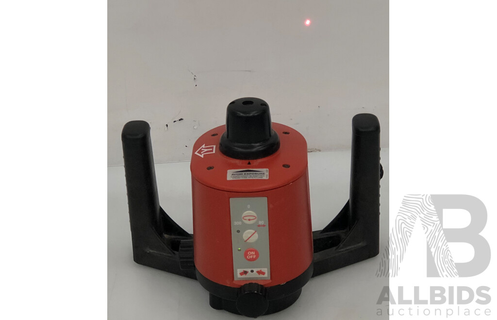 Hilti PR10 Rotary Laser Interior Laser with Hilti PA310 Mount & Carrying Case