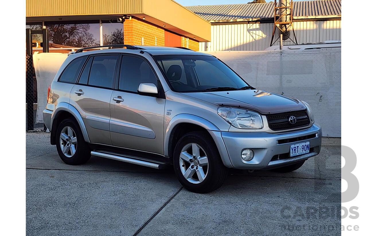 4/2004 Toyota Rav4 Cruiser (4x4) ACA23R 4d Wagon Gold 2.4L