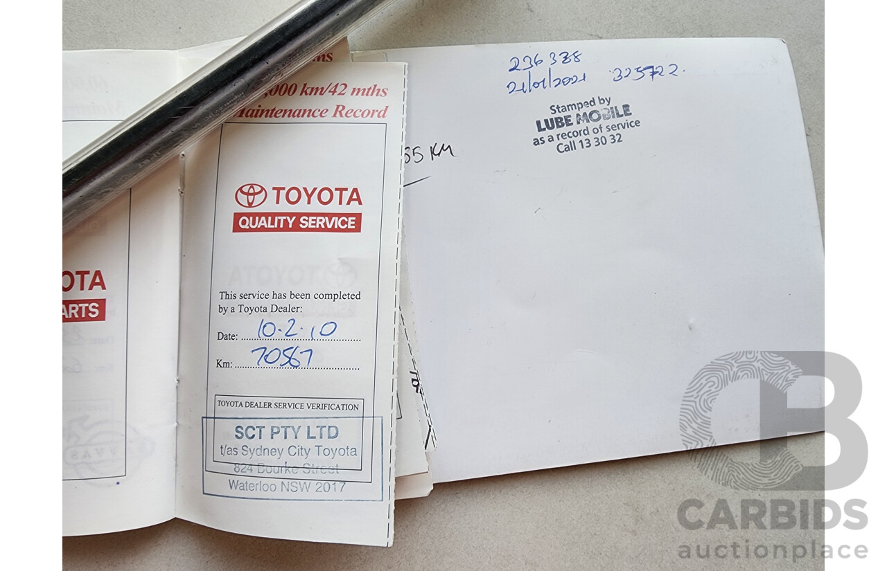 4/2004 Toyota Rav4 Cruiser (4x4) ACA23R 4d Wagon Gold 2.4L