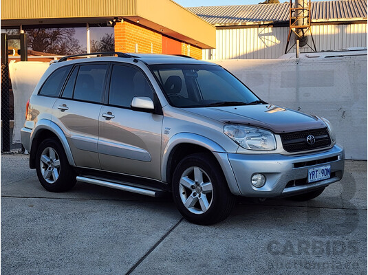 4/2004 Toyota Rav4 Cruiser (4x4) ACA23R 4d Wagon Gold 2.4L