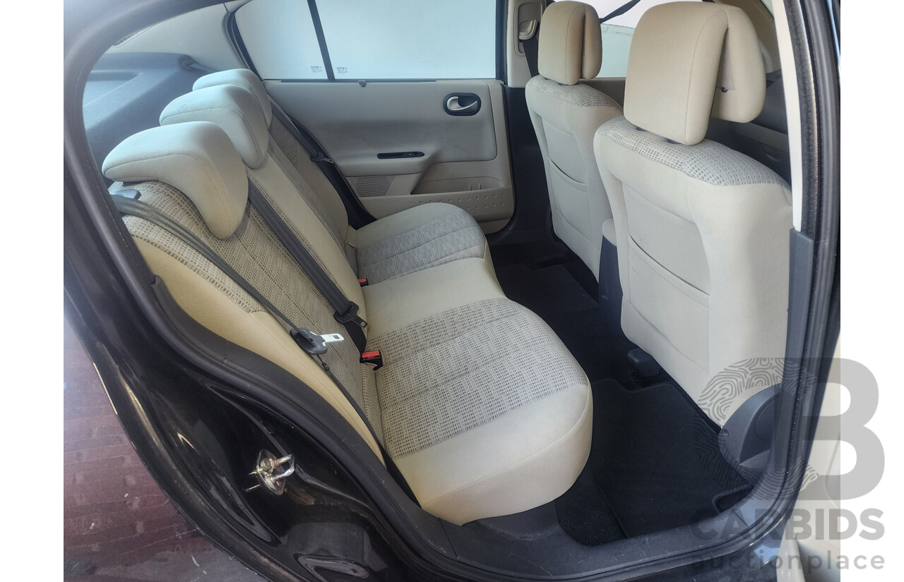 10/2008 Renault Megane Expression X84 MY06 UPGRADE 4d Sedan Black 2.0L