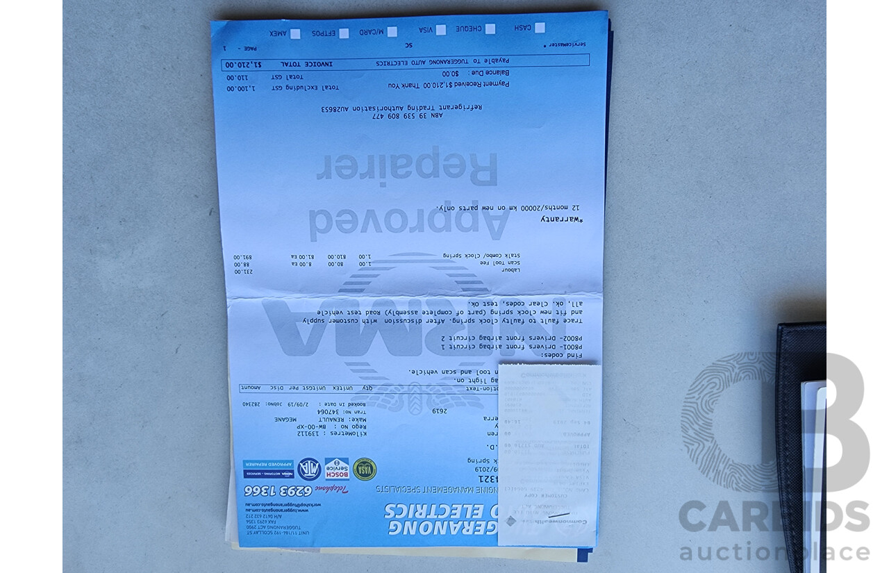 10/2008 Renault Megane Expression X84 MY06 UPGRADE 4d Sedan Black 2.0L