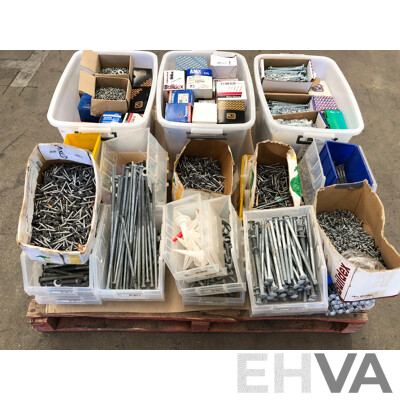 Large Selection of Building/Construction Hardware - New