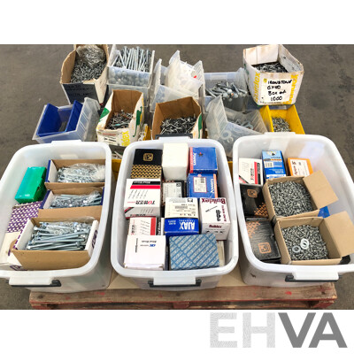 Large Selection of Building/Construction Hardware - New