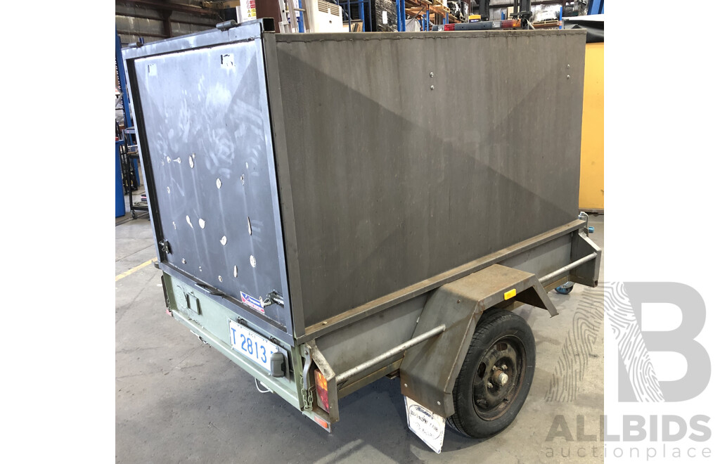 LDK/Resort Trailers 6' X 4' Enclosed Single Axle Box Trailer - Manufactured 04/2008