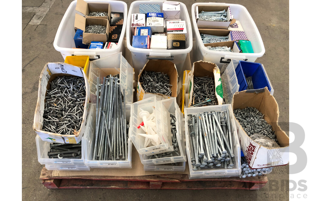 Large Selection of Building/Construction Hardware - New