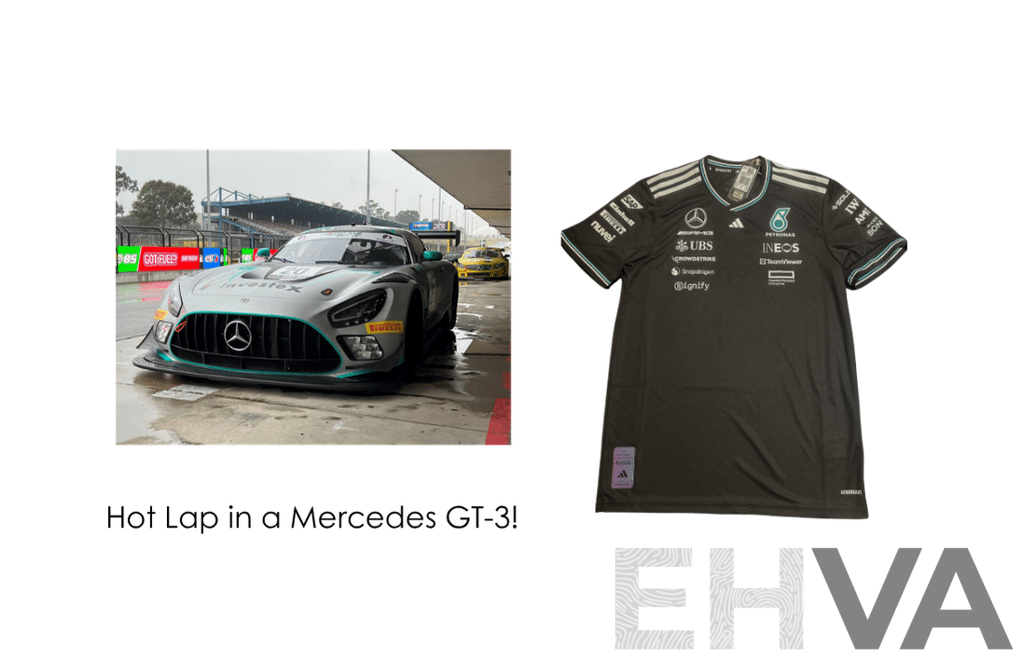 Hot Lap Experience in a Mercedes GT-3 and Formula 1 T-Shirt