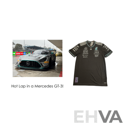 Hot Lap Experience in a Mercedes GT-3 and Formula 1 T-Shirt