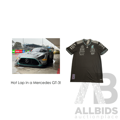 Hot Lap Experience in a Mercedes GT-3 and Formula 1 T-Shirt