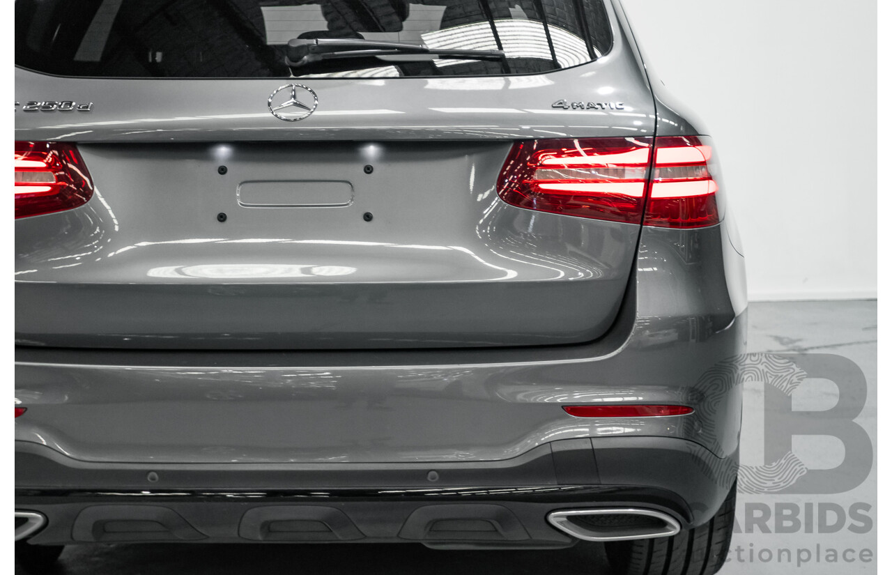 8/2018 Mercedes-Benz GLC 250d (AWD) 253 MY19 4D Wagon Selenite Grey Metallic Twin Turbo 2.1L