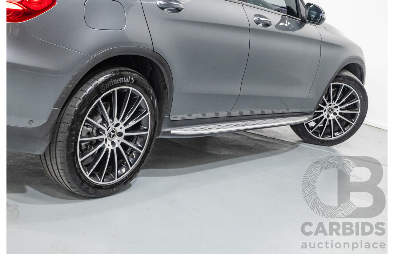 8/2018 Mercedes-Benz GLC 250d (AWD) 253 MY19 4D Wagon Selenite Grey Metallic Twin Turbo 2.1L