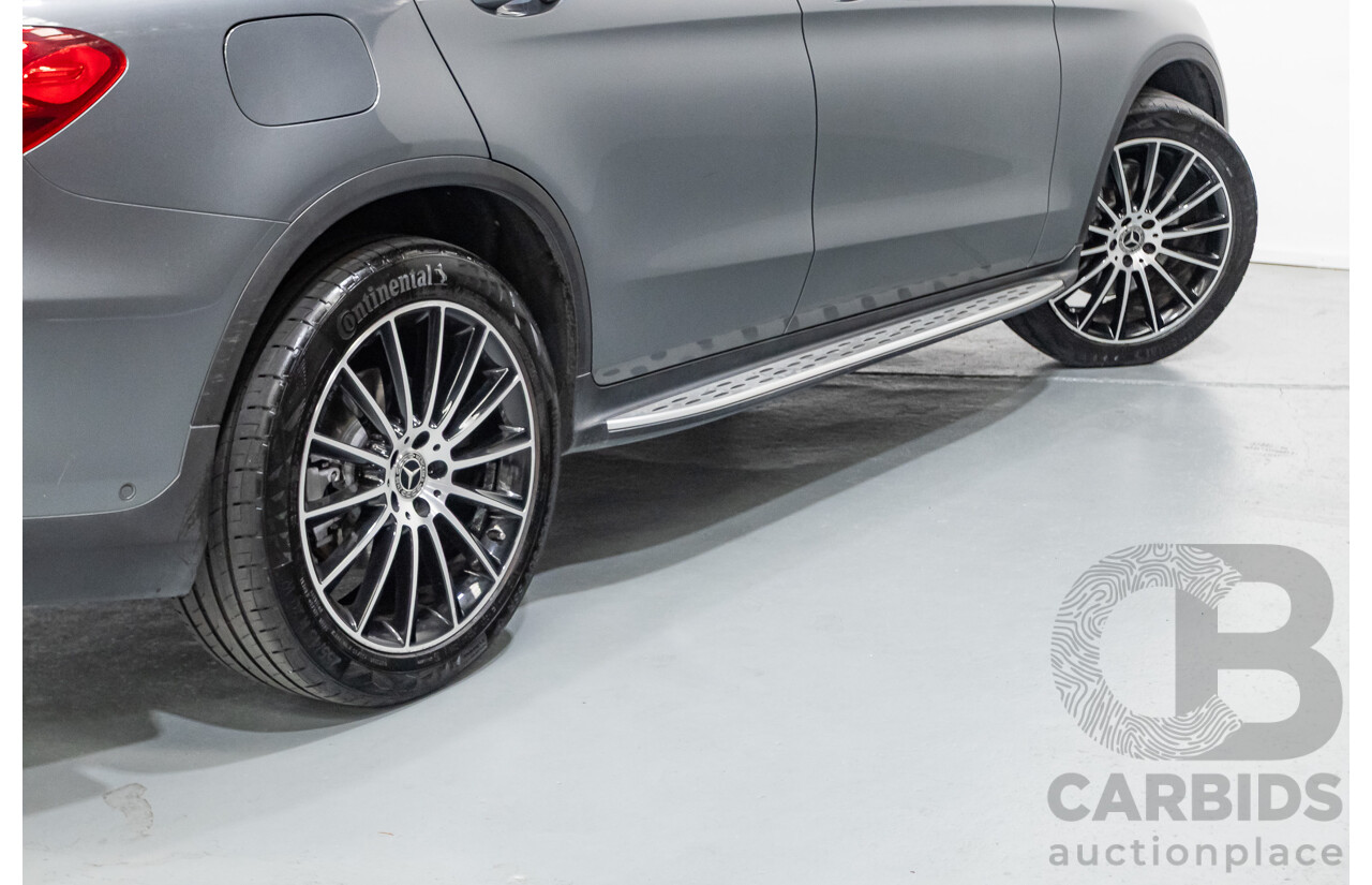 8/2018 Mercedes-Benz GLC 250d (AWD) 253 MY19 4D Wagon Selenite Grey Metallic Twin Turbo 2.1L