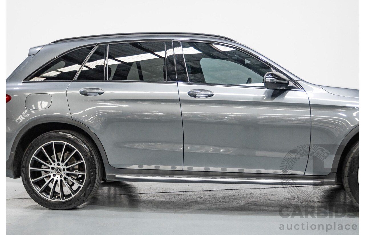 8/2018 Mercedes-Benz GLC 250d (AWD) 253 MY19 4D Wagon Selenite Grey Metallic Twin Turbo 2.1L