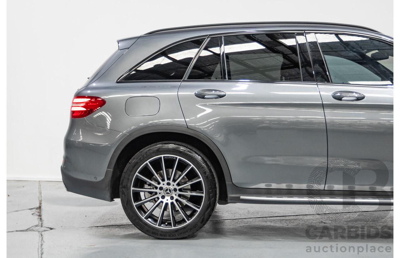 8/2018 Mercedes-Benz GLC 250d (AWD) 253 MY19 4D Wagon Selenite Grey Metallic Twin Turbo 2.1L