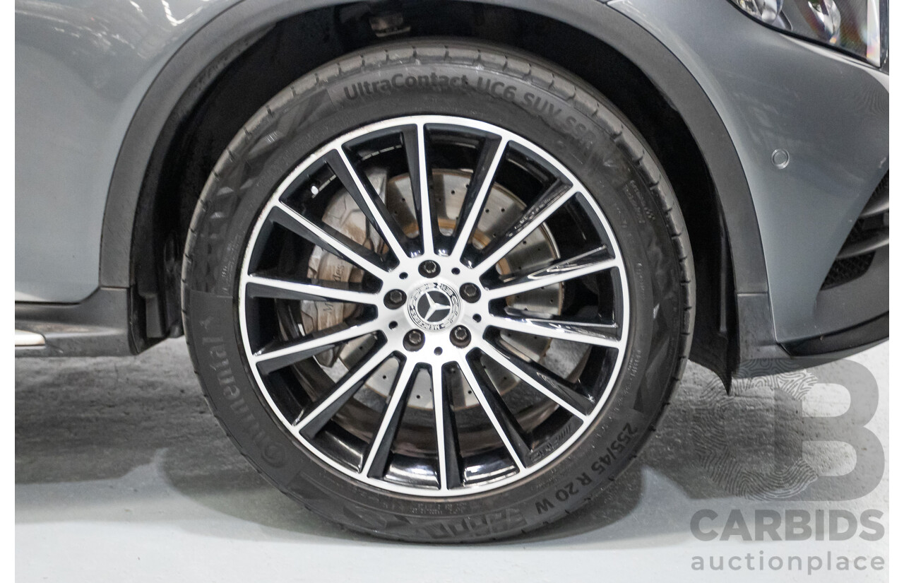 8/2018 Mercedes-Benz GLC 250d (AWD) 253 MY19 4D Wagon Selenite Grey Metallic Twin Turbo 2.1L