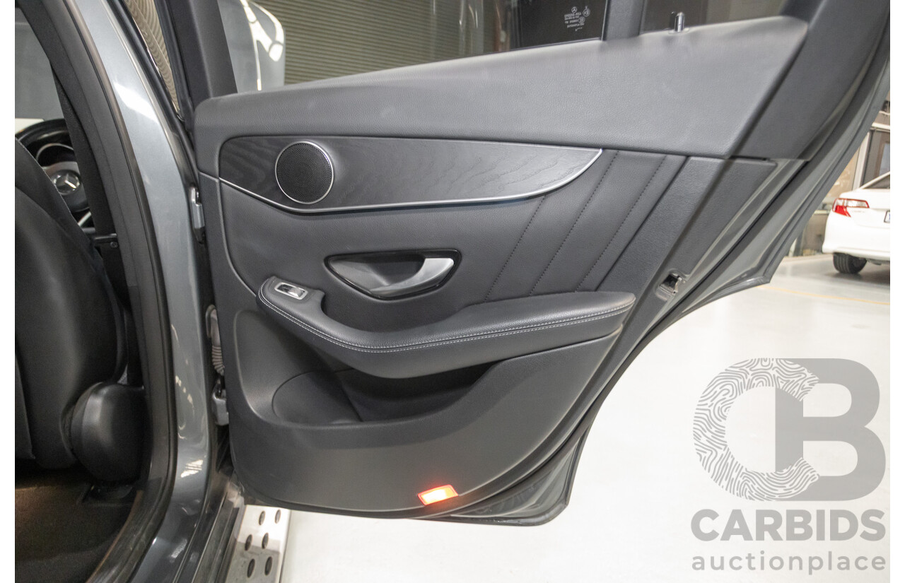 8/2018 Mercedes-Benz GLC 250d (AWD) 253 MY19 4D Wagon Selenite Grey Metallic Twin Turbo 2.1L