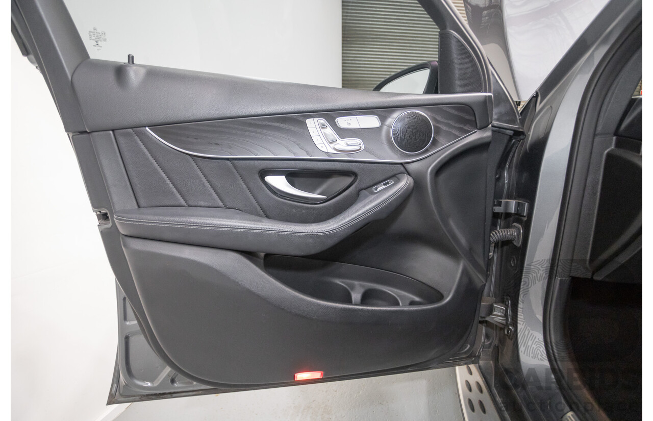 8/2018 Mercedes-Benz GLC 250d (AWD) 253 MY19 4D Wagon Selenite Grey Metallic Twin Turbo 2.1L