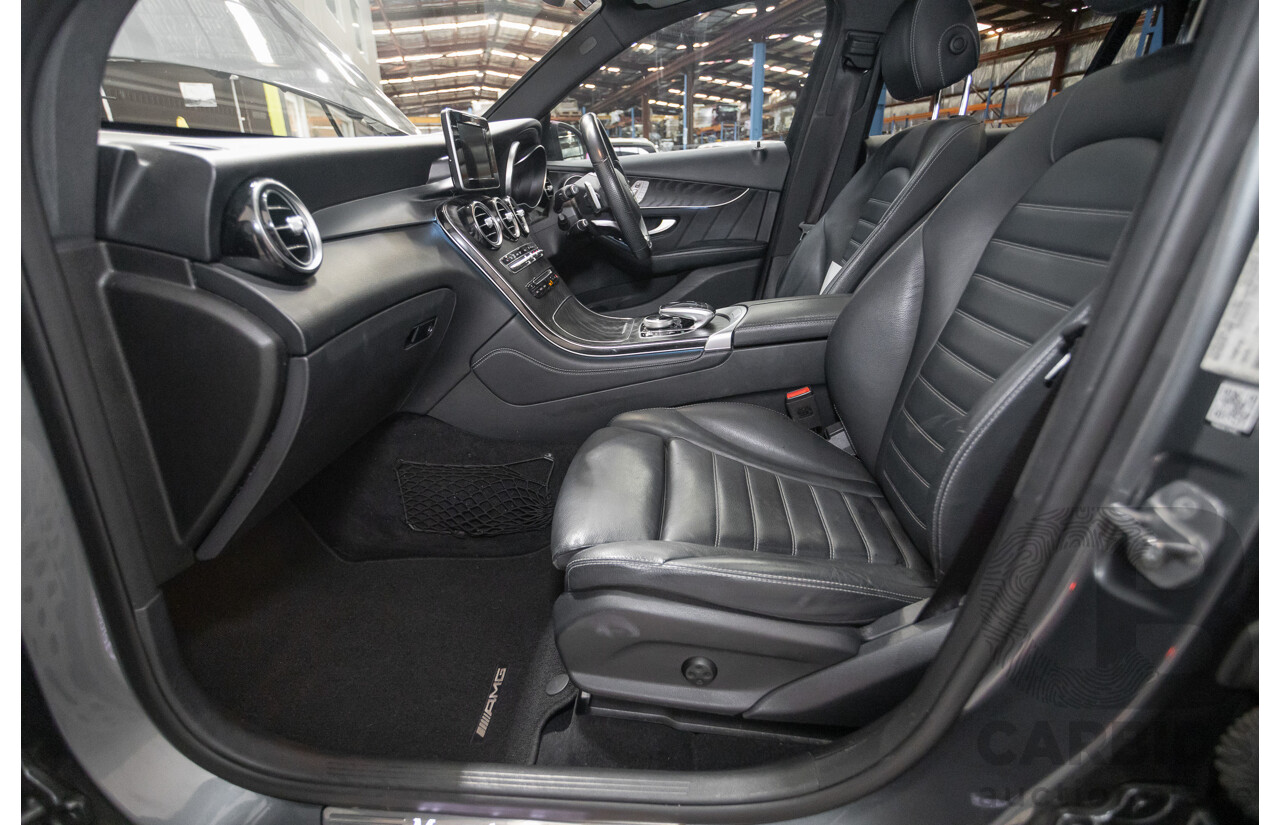 8/2018 Mercedes-Benz GLC 250d (AWD) 253 MY19 4D Wagon Selenite Grey Metallic Twin Turbo 2.1L