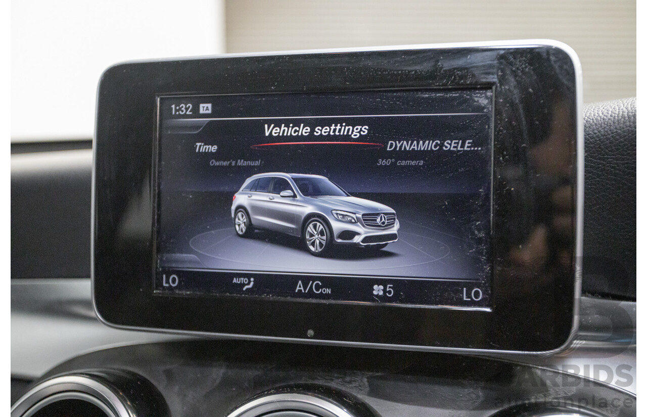 8/2018 Mercedes-Benz GLC 250d (AWD) 253 MY19 4D Wagon Selenite Grey Metallic Twin Turbo 2.1L