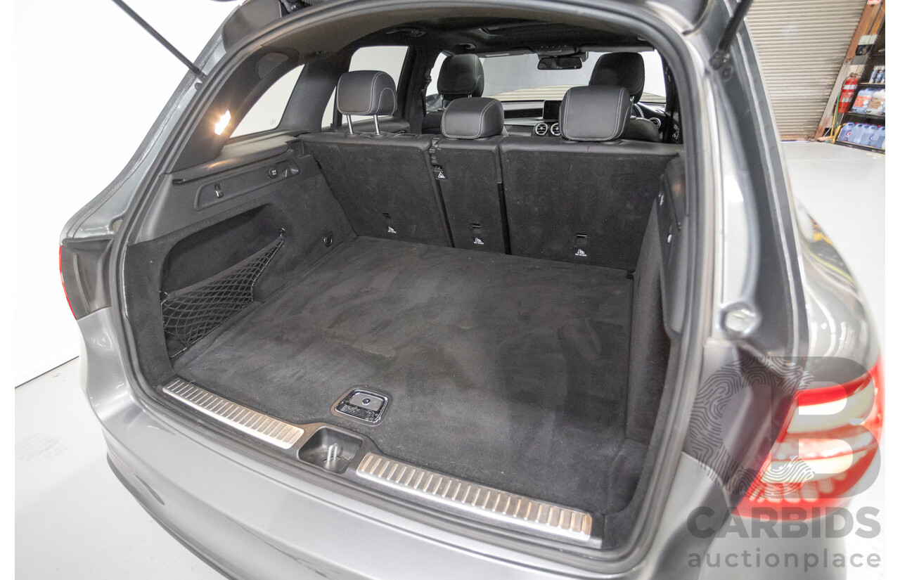 8/2018 Mercedes-Benz GLC 250d (AWD) 253 MY19 4D Wagon Selenite Grey Metallic Twin Turbo 2.1L