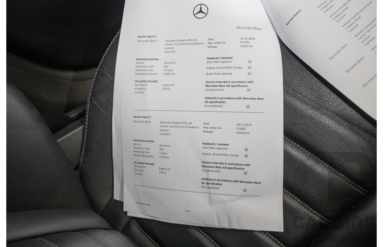 8/2018 Mercedes-Benz GLC 250d (AWD) 253 MY19 4D Wagon Selenite Grey Metallic Twin Turbo 2.1L