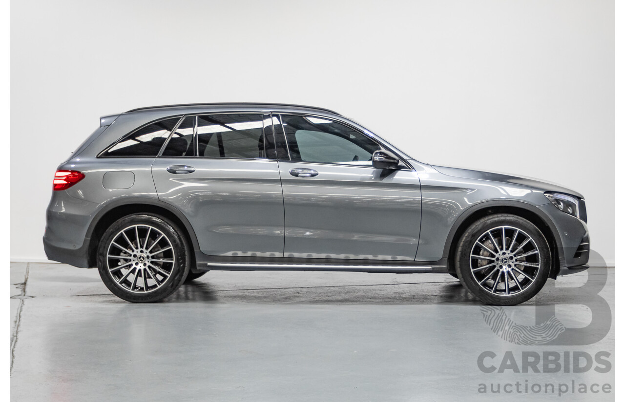 8/2018 Mercedes-Benz GLC 250d (AWD) 253 MY19 4D Wagon Selenite Grey Metallic Twin Turbo 2.1L