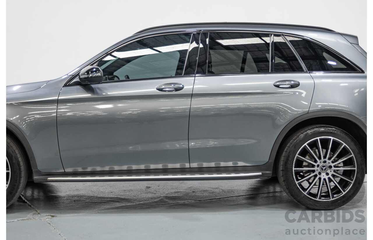 8/2018 Mercedes-Benz GLC 250d (AWD) 253 MY19 4D Wagon Selenite Grey Metallic Twin Turbo 2.1L