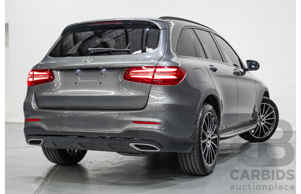 8/2018 Mercedes-Benz GLC 250d (AWD) 253 MY19 4D Wagon Selenite Grey Metallic Twin Turbo 2.1L