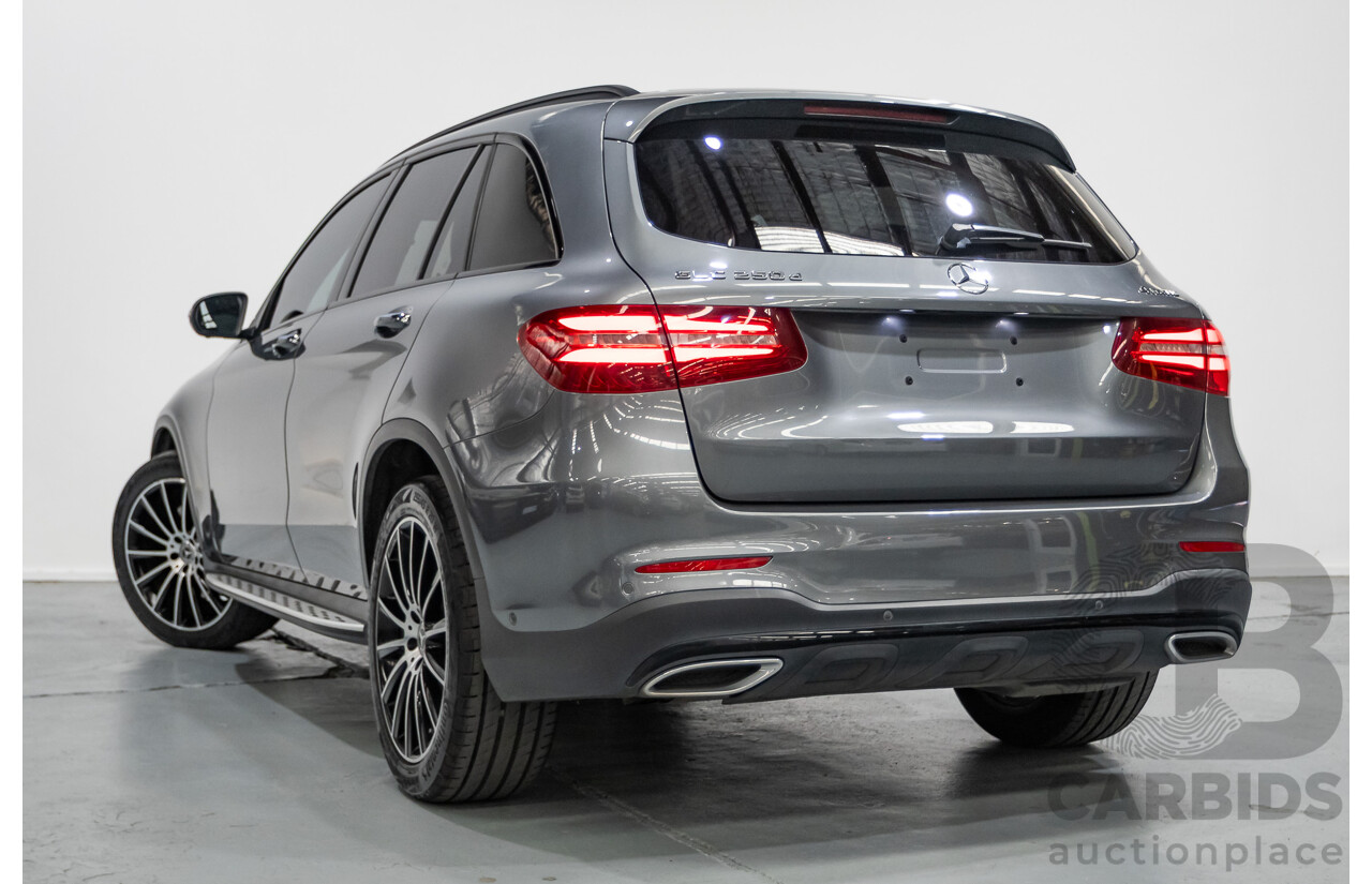 8/2018 Mercedes-Benz GLC 250d (AWD) 253 MY19 4D Wagon Selenite Grey Metallic Twin Turbo 2.1L