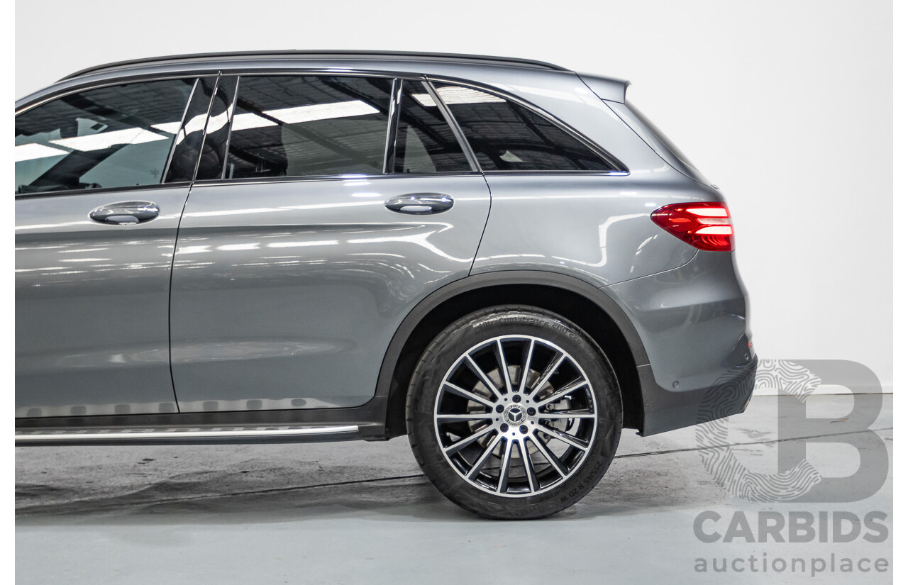 8/2018 Mercedes-Benz GLC 250d (AWD) 253 MY19 4D Wagon Selenite Grey Metallic Twin Turbo 2.1L