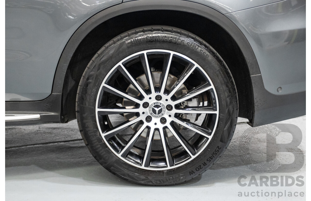 8/2018 Mercedes-Benz GLC 250d (AWD) 253 MY19 4D Wagon Selenite Grey Metallic Twin Turbo 2.1L