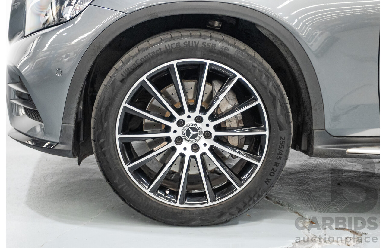 8/2018 Mercedes-Benz GLC 250d (AWD) 253 MY19 4D Wagon Selenite Grey Metallic Twin Turbo 2.1L