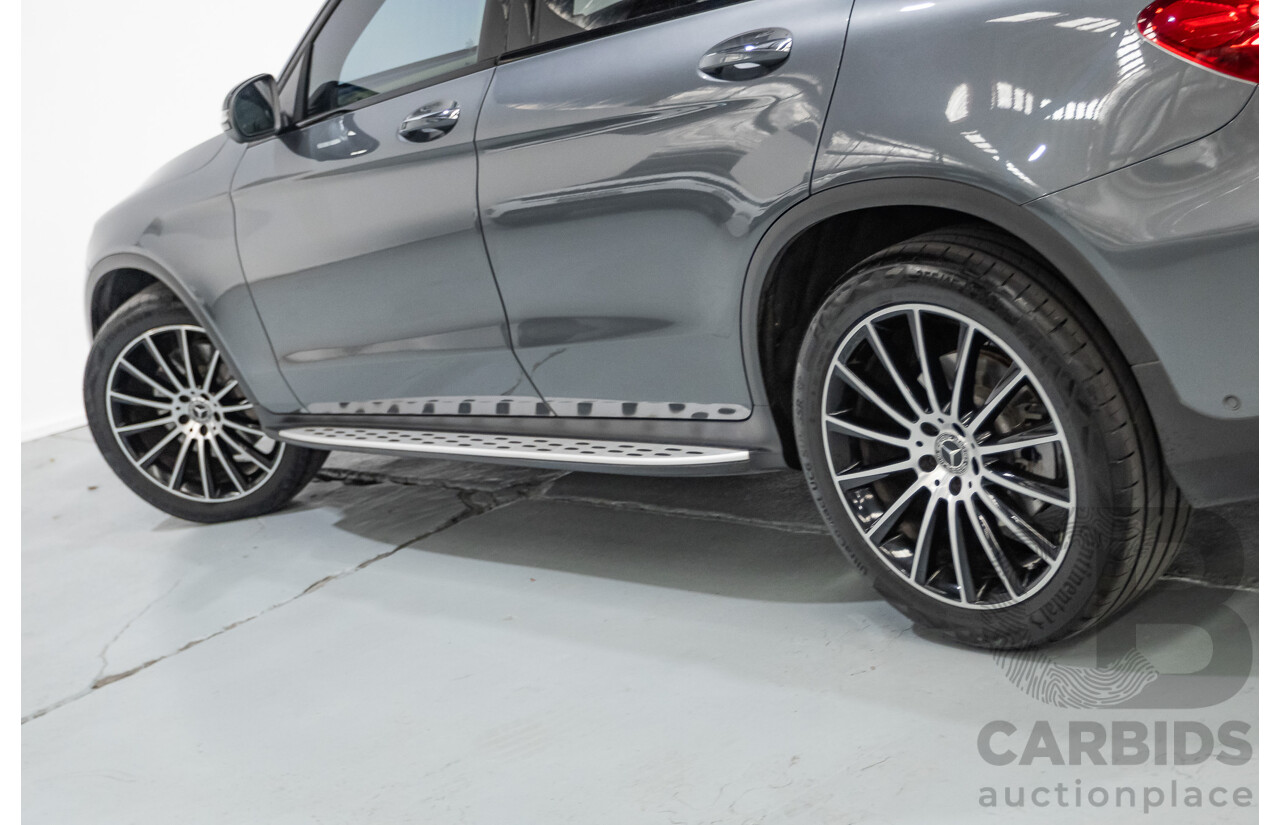 8/2018 Mercedes-Benz GLC 250d (AWD) 253 MY19 4D Wagon Selenite Grey Metallic Twin Turbo 2.1L