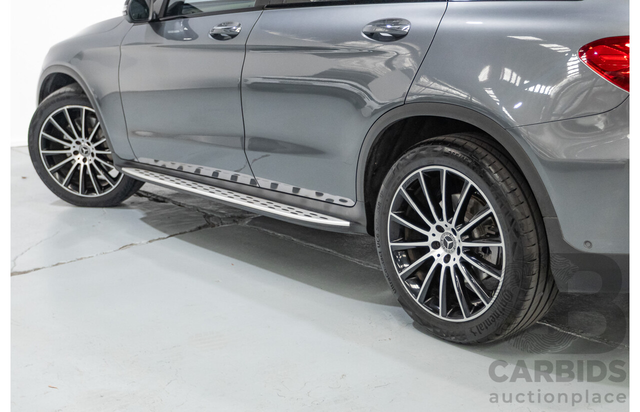 8/2018 Mercedes-Benz GLC 250d (AWD) 253 MY19 4D Wagon Selenite Grey Metallic Twin Turbo 2.1L