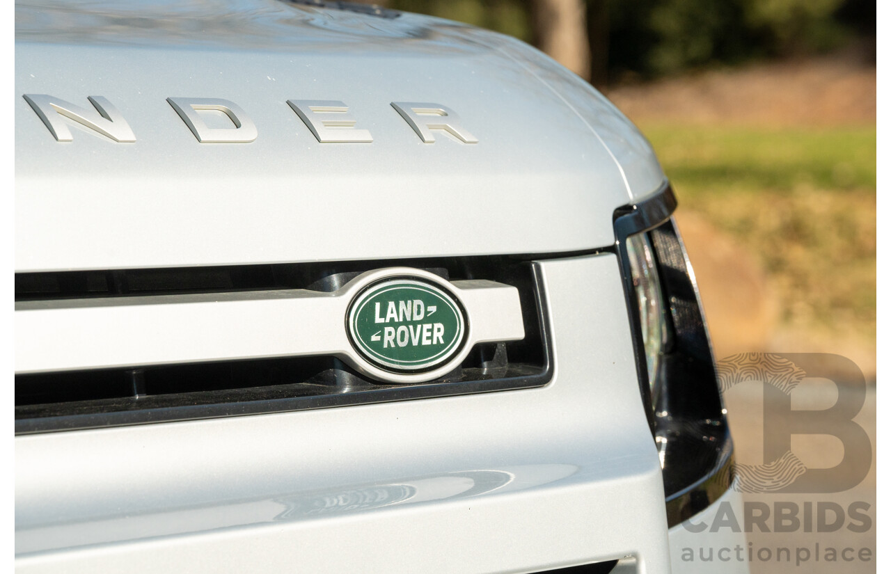 12/2021 Land Rover Defender 110 P400 SE (AWD) L663 MY22 4d Wagon Hakuba Silver Metallic Turbo 3.0L - MHEV