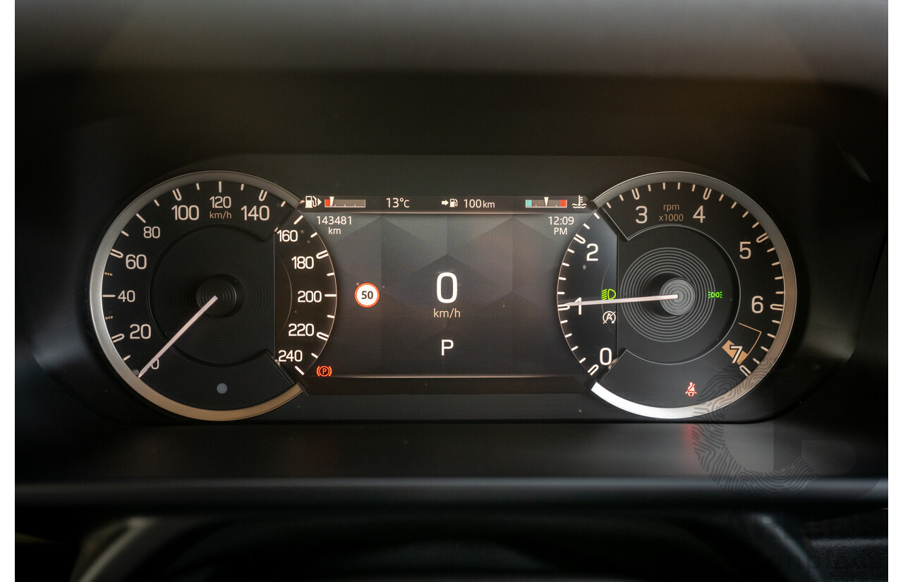 12/2021 Land Rover Defender 110 P400 SE (AWD) L663 MY22 4d Wagon Hakuba Silver Metallic Turbo 3.0L - MHEV