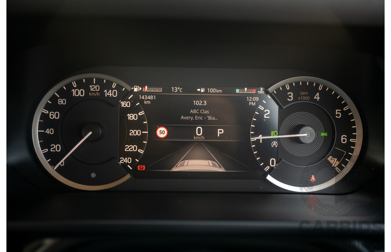 12/2021 Land Rover Defender 110 P400 SE (AWD) L663 MY22 4d Wagon Hakuba Silver Metallic Turbo 3.0L - MHEV