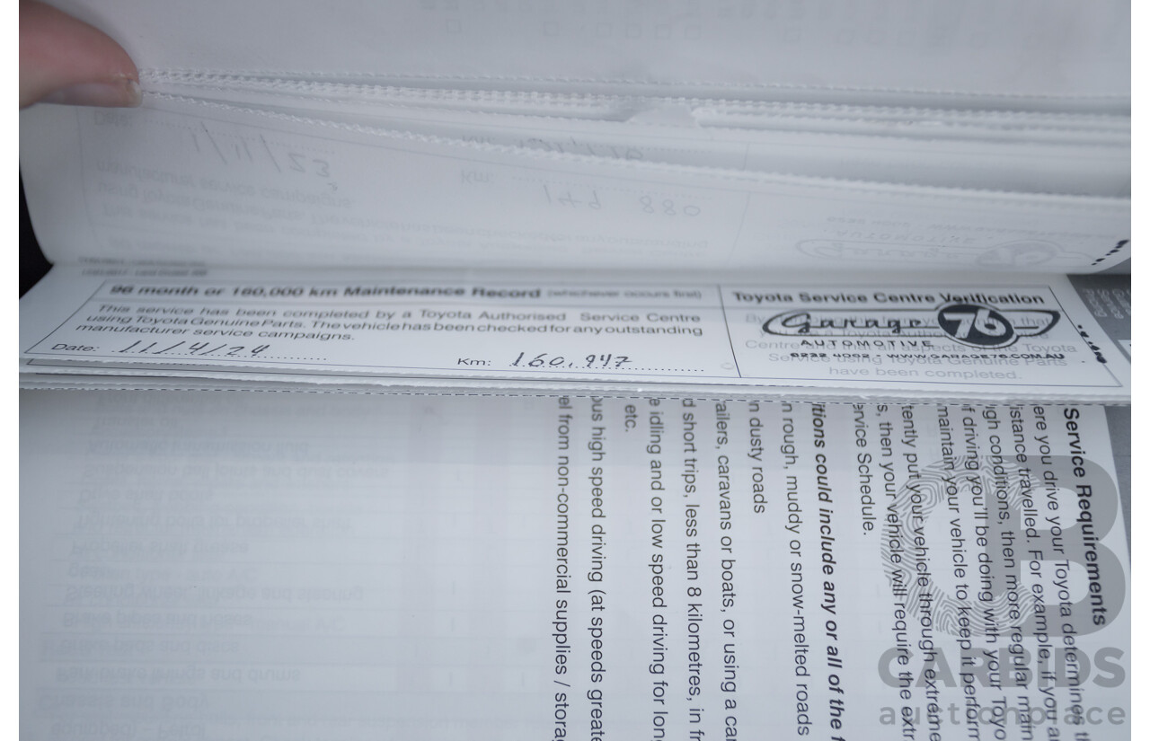 07/2017 Toyota Landcruiser VX (4x4) VDJ200R MY16 4D Wagon Crystal White Pearl Twin Turbo Diesel 4.5L - 7 seats