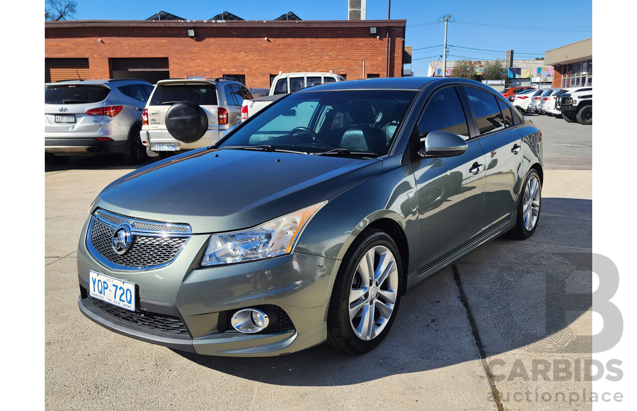 7/2013 Holden Cruze SRi V JH MY13 4d Sedan Grey 1.4L